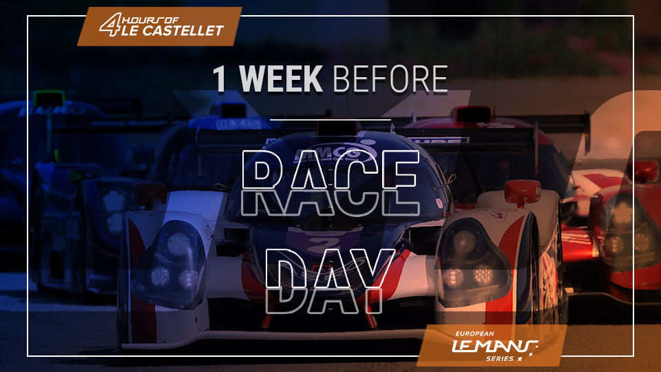 Le Castellet: One week to go!
