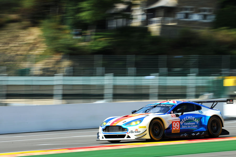 Podium at Spa Francorchamps for Beechdean AMR