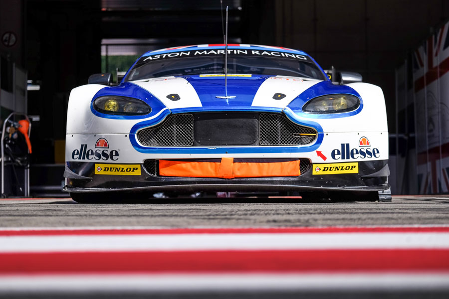 Setting up at the Red Bull Ring