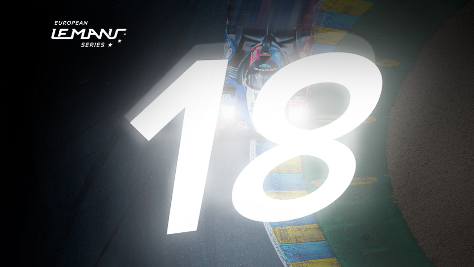 18 ELMS cars on the grid of the 2020 24 Hours of Le Mans