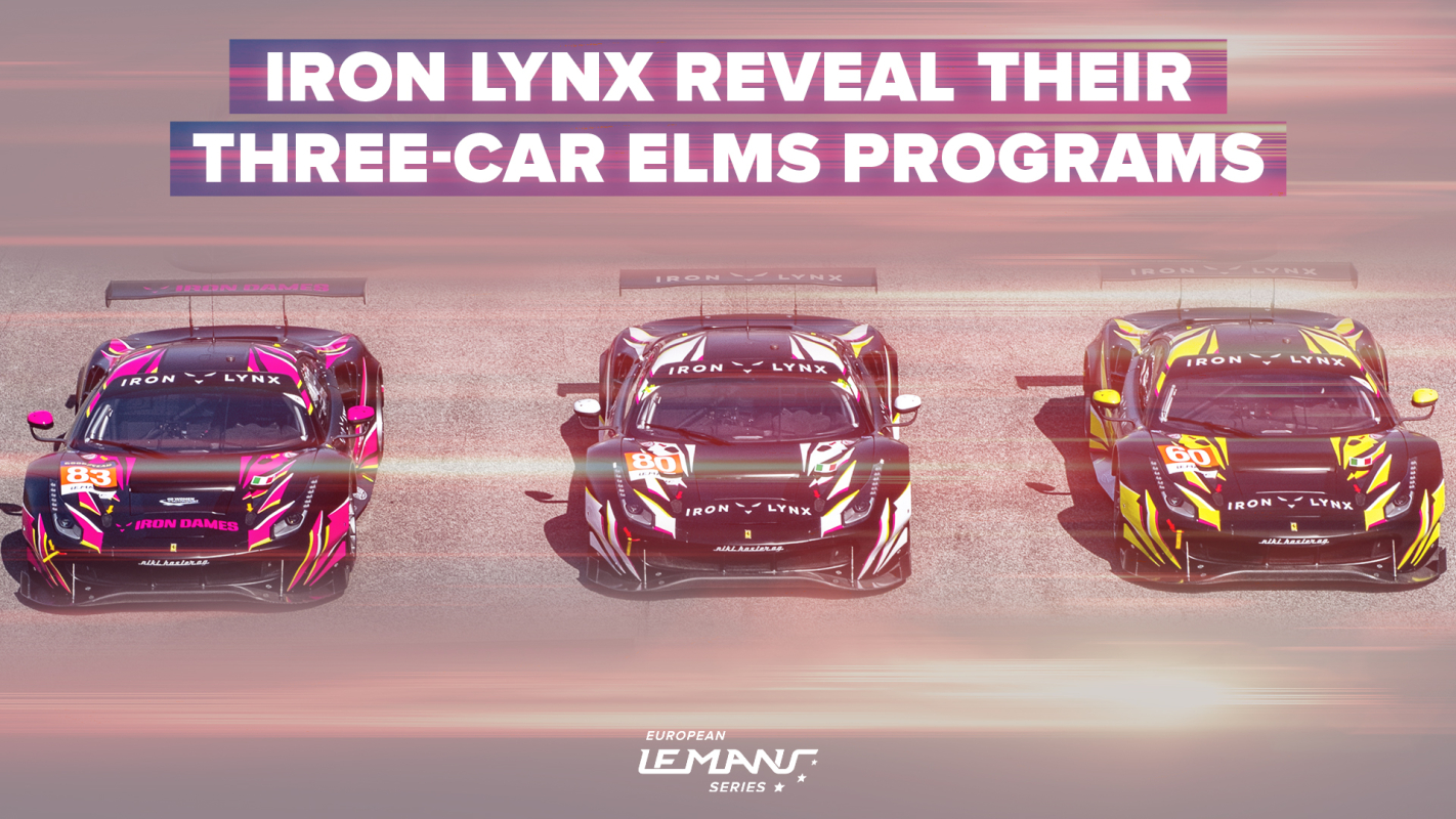 Iron Lynx and Iron Dames announce their 2021 ELMS programs
