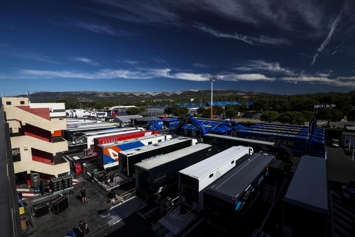ELMS Paddock Takes Shape Ahead of Le Castellet 240