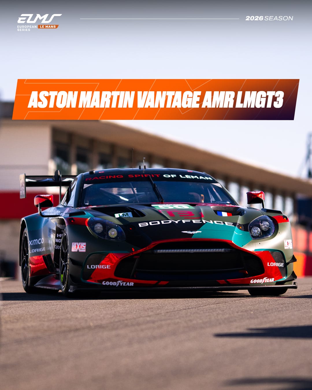 The James Bond machine is back. Aston Martin is ready to take on the #ELMS challenge once again. A s